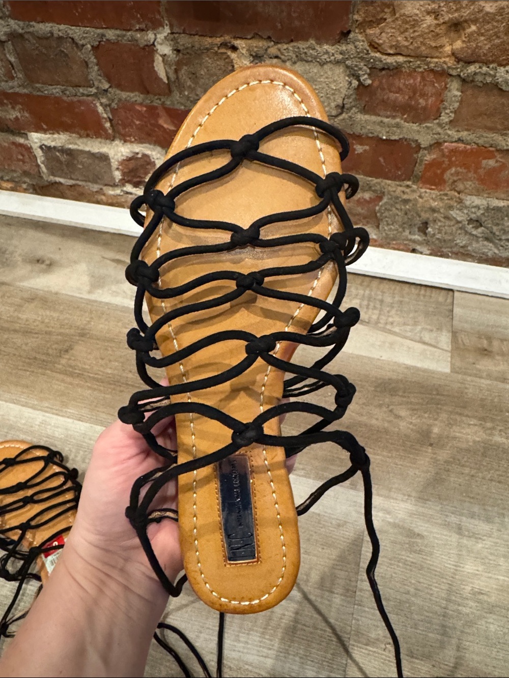 INC International Concepts Gallena Flat Gladiator Sandal